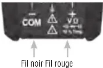 COM V0 Fil noir Fil rouge