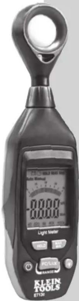 Klein Tools ET130 - Luxmètre - 8