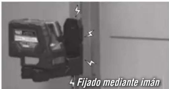 Fijado mediante imán