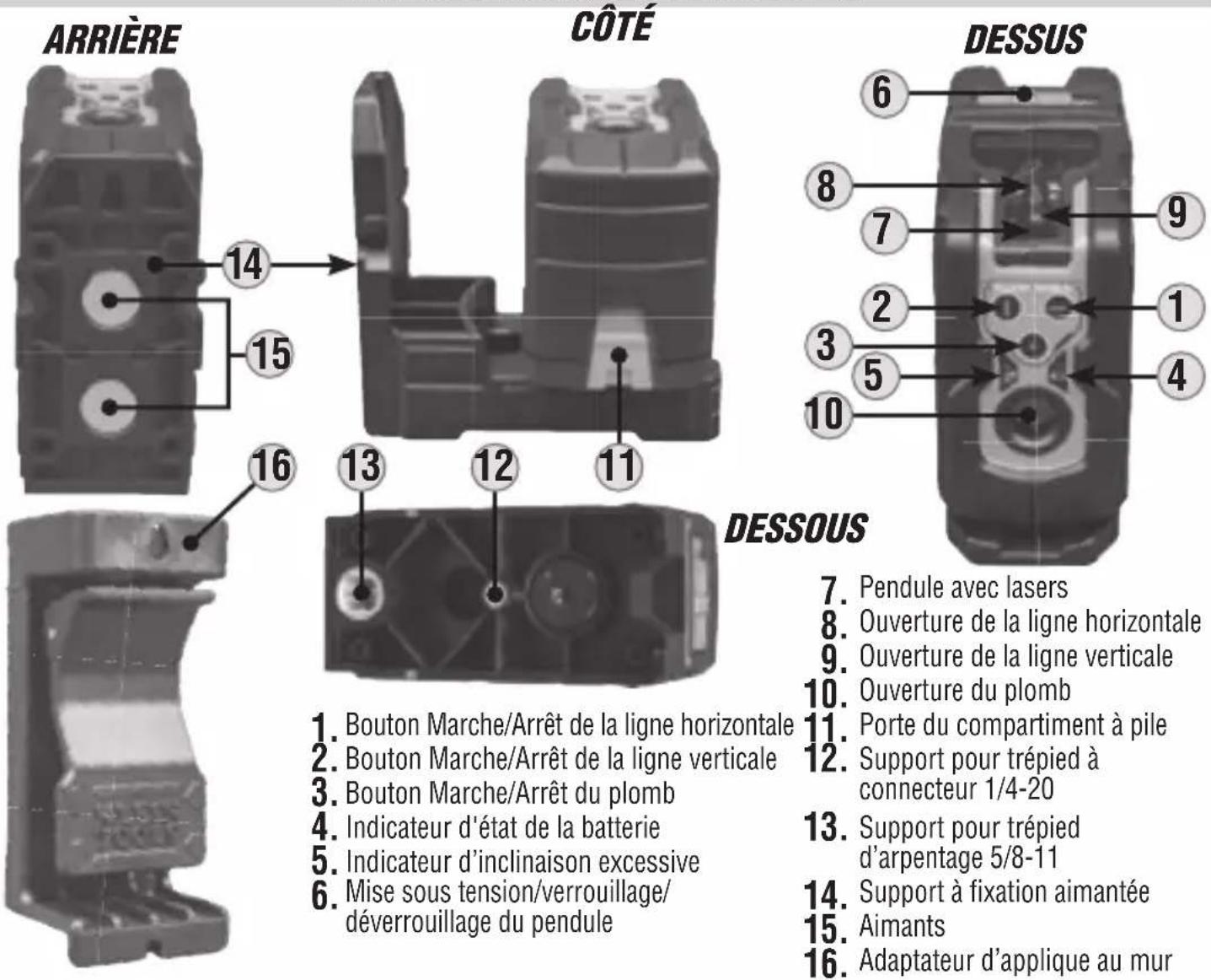 Klein Tools 93LCLS - CARACTÉRISTIQUES GÉNÉRALES - 1