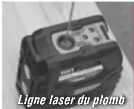 Ligne laser du plomb