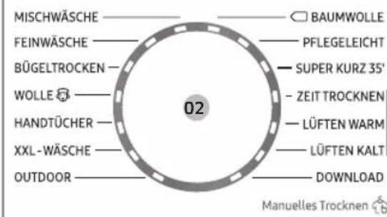 MISCHWÄSCHE FEINWÄSCHE BÜGELTROCKEN WOLLE HANDTÜCHER XXL-WÄSCHE OUTDOOR 02 BAUMWOLLE PFLEGELEICHT SUPER KURZ 35' ZEIT TROCKNEN LÜFTEN WARM LÜFTEN KALT DOWNLOAD Manuelles Trocknen