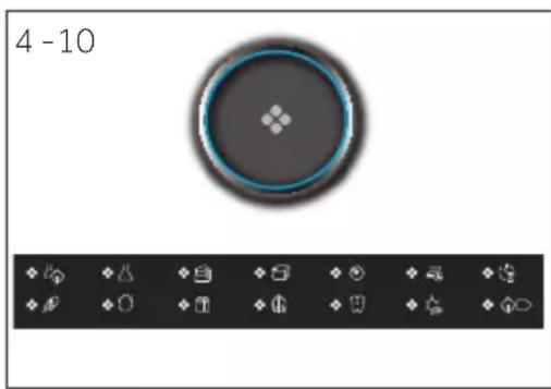 HAIER HD100-A3S979 - Botón de inicio/pausa - 1