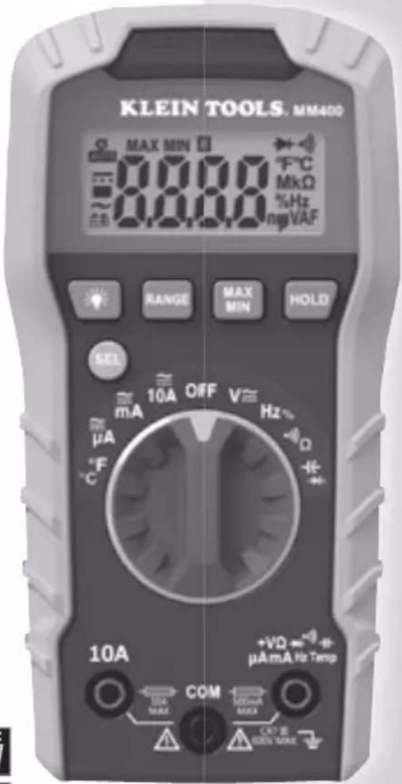 Klein Tools MM400 - NOTES - 1