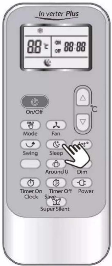 WHIRLPOOL FM18IDU32 - SLEEP para jovens/adolescentes (modo 3): - 2