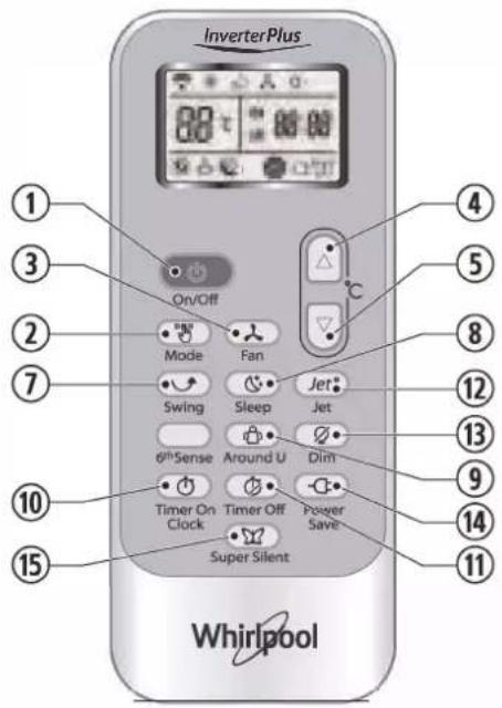 WHIRLPOOL FM18IDU32 - PULSANTE JET - 1