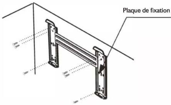 WHIRLPOOL FM18IDU32 - Installation de la plaque de fixation - 1
