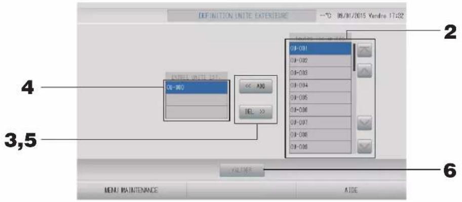 MITSUBISHI SC-SL4-BE3 - Definiton unite ext. - 1
