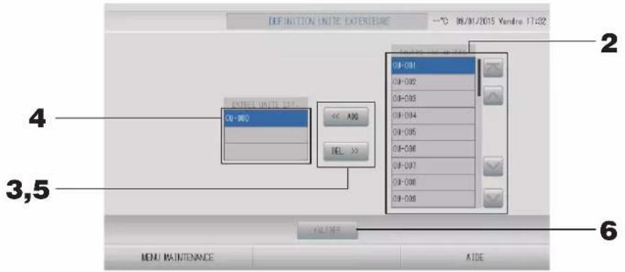 MITSUBISHI SC-SL4-AE3 - Defi nition unite ext. - 1
