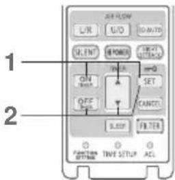 MITSUBISHI RCN-TC-24W-E2 - MODE PROGRAM TIMER - 1