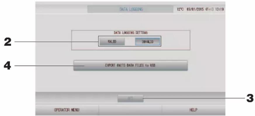 MITSUBISHI SC-SL4-BE2 - Data logging (Enregistrement des données) - 1