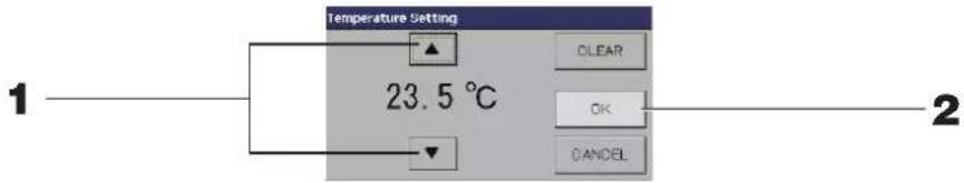 MITSUBISHI SC-SL4-AE2 - ■Fenêtre Temperature Setting (Réglage de la température) - 1