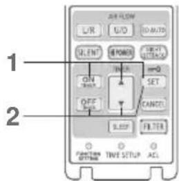 MITSUBISHI RCN-T-5AW-E2 - MODE PROGRAM TIMER - 1