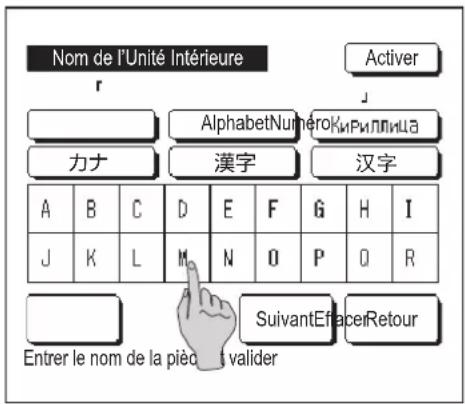 MITSUBISHI RC-EXZ3A - ② Nom de l'unité intérieure - 2