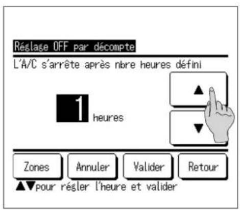 MITSUBISHI RC-EXZ3A - ■ Réglage OFF par décompte - 1