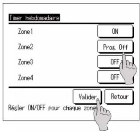 MITSUBISHI RC-EXZ3A - Sélectionner la température souhaitée (par intervalles de 1 °C) à l'aide des touches ▲ ▼ . Ou appuyer sur la touche Auto et sélectionner le réglage automatique de la température. - 2