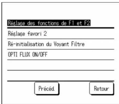 MITSUBISHI RC-EXZ3A - ■ Réglage des fonctions de F1 et F2 - 3
