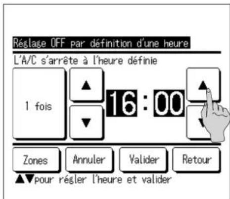 MITSUBISHI RC-EXZ3A - ■ Réglage OFF par définition d'une heure - 1