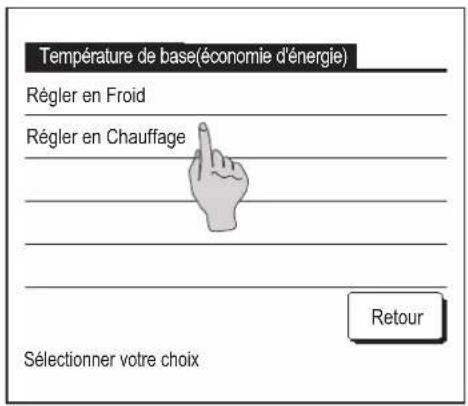 MITSUBISHI RC-EXZ3A - ■ Température de base(économie d'énergie) - 1