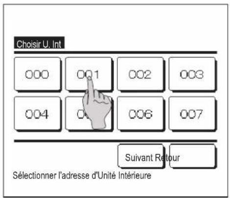MITSUBISHI RC-EXZ3A - ② Nom de l'unité intérieure - 1