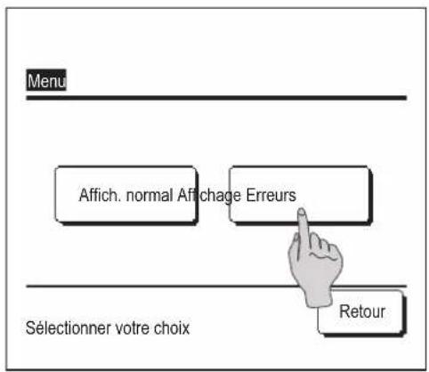 MITSUBISHI RC-EXZ3A - Affichage des erreurs et coordonnées du SAV - 2