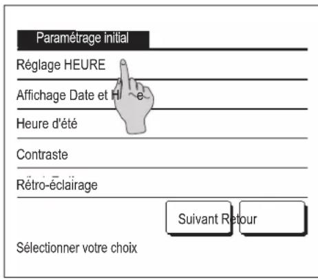 MITSUBISHI RC-EXZ3A - Réglages initiaux - 1