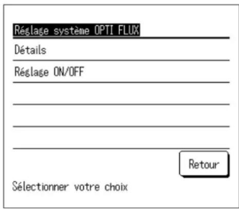 MITSUBISHI RC-EXZ3A - Réglage système anti courant d'air (pour l'utilisation d'un panneau anti courant d'air) - 1