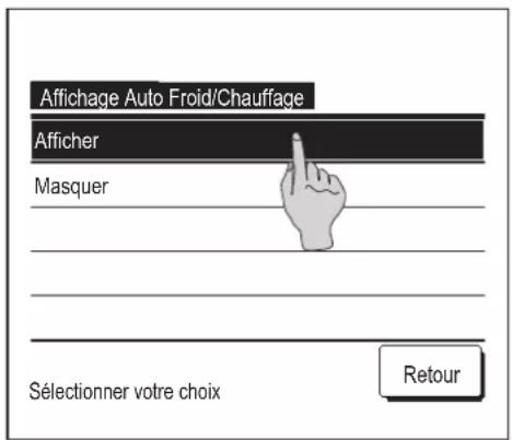 MITSUBISHI RC-EXZ3A - ⑦ Affichage froid/chauffage automatique - 1