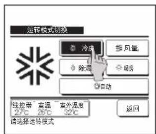MITSUBISHI RC-EXC3 - 运转模式切换 - 2