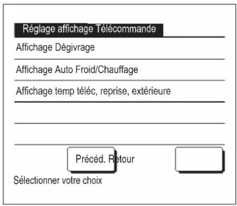 MITSUBISHI RC-EX3A - ■ Réglage affichage Télécommande - 2
