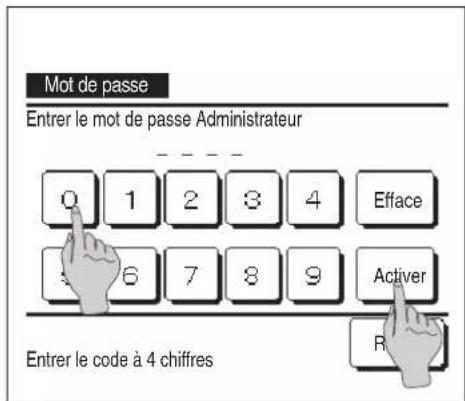 MITSUBISHI RC-EX3A - Modes de fonctionnement sur les écrans du menu - 5