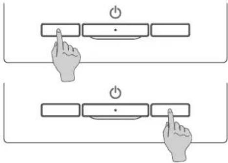 MITSUBISHI RC-EX3A - Fonctions assurées par les interrupteurs F1 et F2 - 1