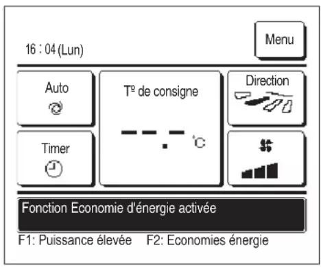 MITSUBISHI RC-EX3A - Mode Economie d'énergie - 1