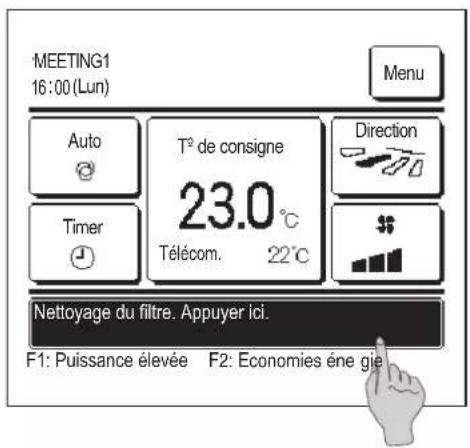 MITSUBISHI RC-EX3A - Initialisation filtre - 1