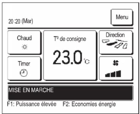 MITSUBISHI RC-EX3A - Contrôle du détecteur de mouvement (pour unités intérieures dotées de détecteurs de mouvement) - 2