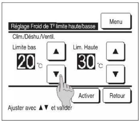 MITSUBISHI RC-EX3A - ■ Réglage de la plage de température - 2