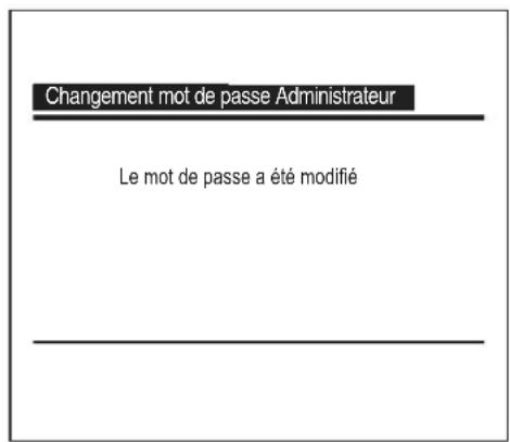 MITSUBISHI RC-EX3A - ■ Changement mot de passe Administrateur - 2