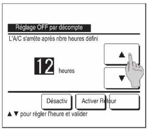 MITSUBISHI RC-EX3A - ■ Réglage OFF par décompte - 1