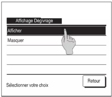 MITSUBISHI RC-EX3A - ⑥ Affichage du dégivrage - 1