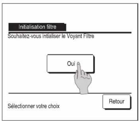 MITSUBISHI RC-EX3A - Initialisation filtre - 3