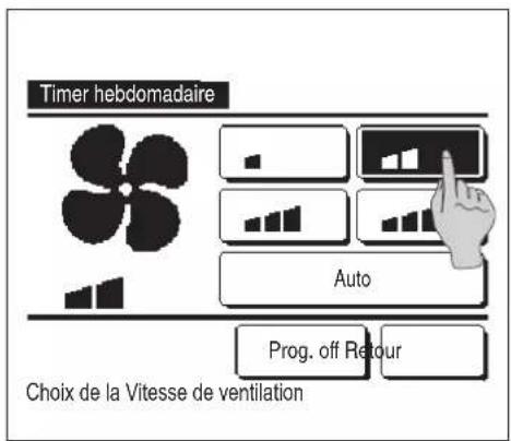 MITSUBISHI RC-EX3A - Sélectionner la température souhaitée (par intervalles de 1 °C) à l'aide des touches ▲ ▼. Ou appuyer sur la touche - 1