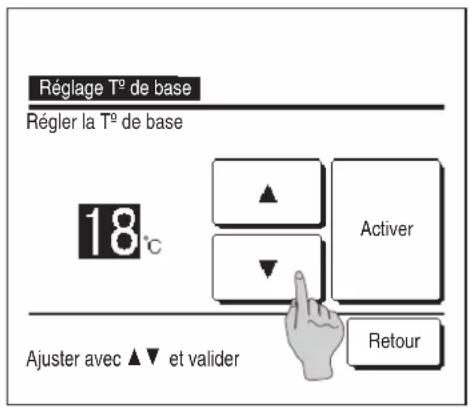 MITSUBISHI RC-EX3A - ■ Afficher la température de consigne - 2