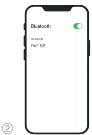 Bluetooth DEVICES Px7 S2