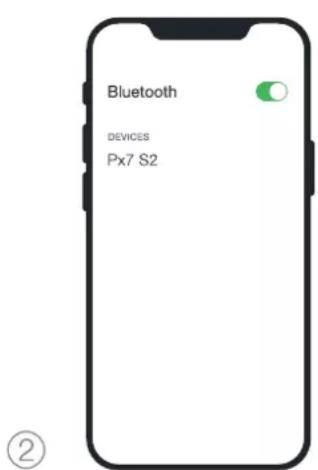 Bluetooth DEVICES Px7 S2