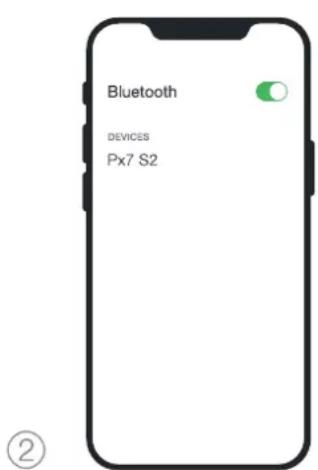 Bluetooth DEVICES Px7 S2