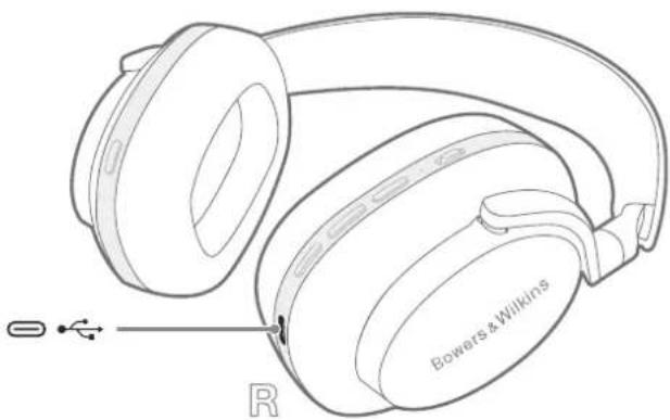 BOWERS & WILKINS Px7 S2e - A fejhallgató viselése - 2