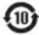 HP M34d - China restriction of hazardous substances (RoHS) - 1