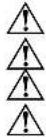 HP M34d - Battery notices - 2