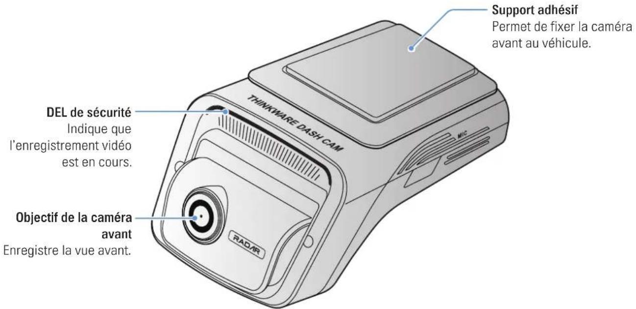 Thinkware U3000 - Caméra avant (appareil principal) – vue avant - 1
