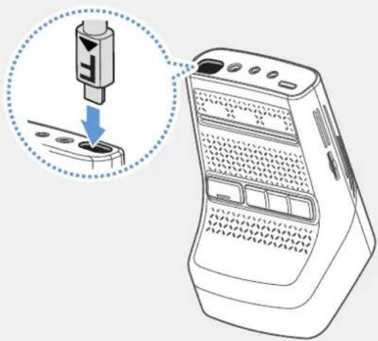 Thinkware U3000 - Raccordement du câble de la caméra arrière - 1